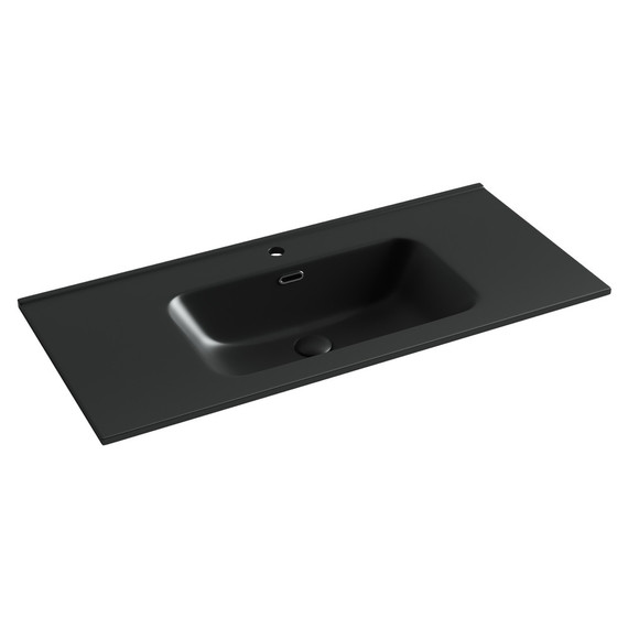 Тумба подвесная с раковиной Sancos Libra 100 см LB100W (раковина Element CN7003MB) - 3 Тумба подвесная с раковиной Sancos Libra 100 см LB100W (раковина Element CN7003MB) фото 3
