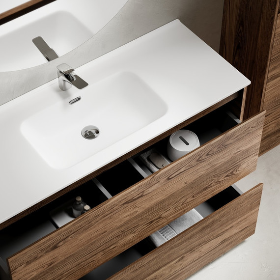 Тумба напольная с раковиной-столешницей Sancos Libra Floor 120 см LB120F-1ECH, дуб чарльстон (раковина Element CN7006) - 7 Тумба напольная с раковиной-столешницей Sancos Libra Floor 120 см LB120F-1ECH, дуб чарльстон (раковина Element CN7006) фото 7