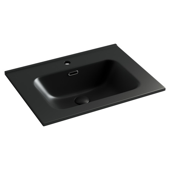 Тумба подвесная с раковиной Sancos Libra 60 см LB60ECH, дуб чарльстон (раковина Element CN7001MB) - 3 Тумба подвесная с раковиной Sancos Libra 60 см LB60ECH, дуб чарльстон (раковина Element CN7001MB) фото 3