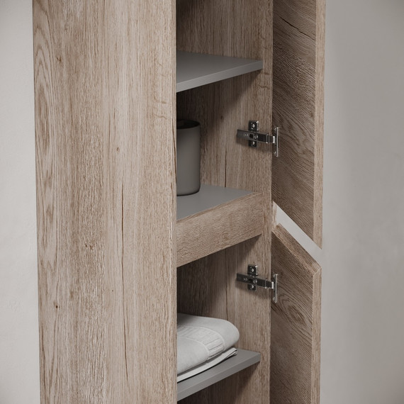 Пенал подвесной Sancos Libra 35 см PLB35EG, дуб галифакс натуральный - 12 Пенал подвесной Sancos Libra 35 см PLB35EG, дуб галифакс натуральный фото 12