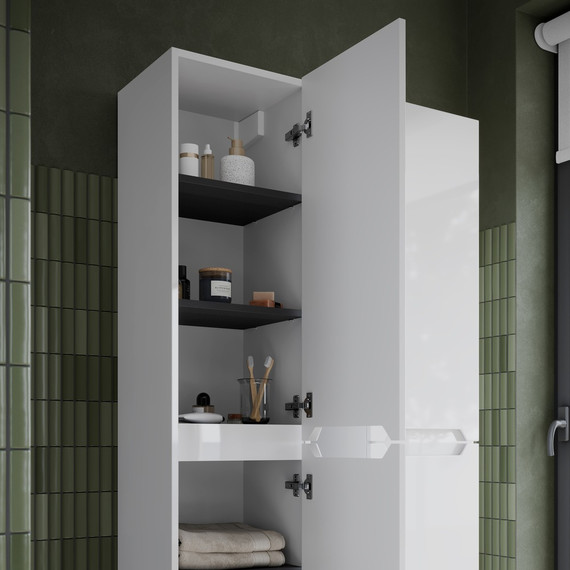 Пенал подвесной Sancos Norma 2.0 35 см PNR2.035W - 3 Пенал подвесной Sancos Norma 2.0 35 см PNR2.035W фото 3