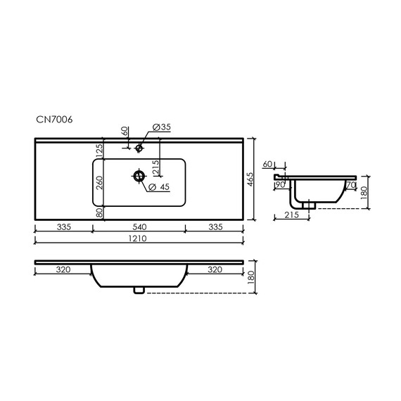 Тумба подвесная с раковиной Sancos Libra 120 см LB120-1W (раковина Element CN7006) - 9 Тумба подвесная с раковиной Sancos Libra 120 см LB120-1W (раковина Element CN7006) фото 9