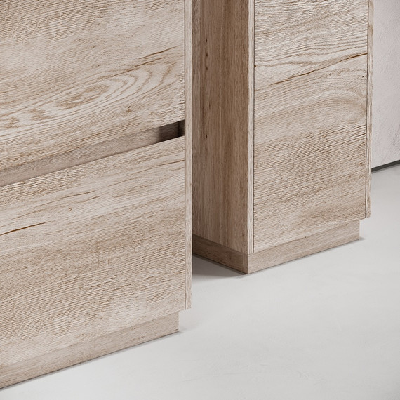 Тумба напольная с раковиной-столешницей Sancos Libra Floor 100 см LB100FEG, дуб галифакс натуральный (раковина Element CN7003) - 8 Тумба напольная с раковиной-столешницей Sancos Libra Floor 100 см LB100FEG, дуб галифакс натуральный (раковина Element CN7003) фото 8