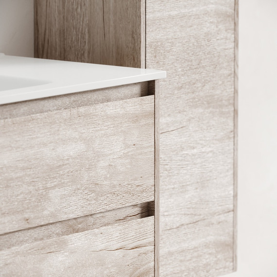 Тумба напольная с раковиной-столешницей Sancos Libra Floor 100 см LB100FEG, дуб галифакс натуральный (раковина Element CN7003) - 6 Тумба напольная с раковиной-столешницей Sancos Libra Floor 100 см LB100FEG, дуб галифакс натуральный (раковина Element CN7003) фото 6