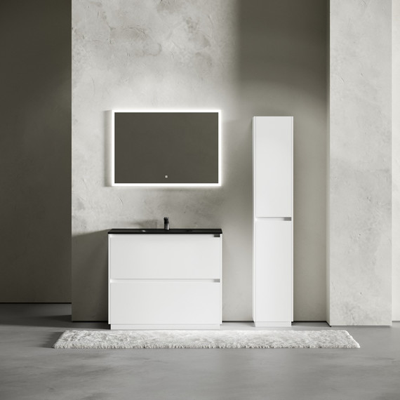 Тумба напольная с раковиной-столешницей Sancos Libra Floor 100 см LB100FW (раковина Element CN7003MB) - 7 Тумба напольная с раковиной-столешницей Sancos Libra Floor 100 см LB100FW (раковина Element CN7003MB) фото 7