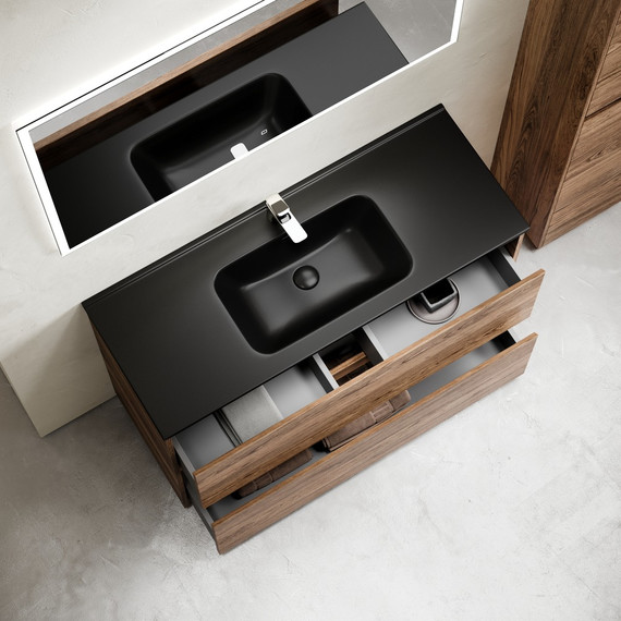 Тумба напольная с раковиной-столешницей Sancos Libra Floor 120 см LB120F-1ECH, дуб чарльстон (раковина Element CN7006MB) - 4 Тумба напольная с раковиной-столешницей Sancos Libra Floor 120 см LB120F-1ECH, дуб чарльстон (раковина Element CN7006MB) фото 4