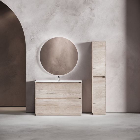 Тумба напольная с раковиной-столешницей Sancos Libra Floor 120 см LB120F-1EG, дуб галифакс натуральный (раковина Element CN7006) - 9 Тумба напольная с раковиной-столешницей Sancos Libra Floor 120 см LB120F-1EG, дуб галифакс натуральный (раковина Element CN7006) фото 9