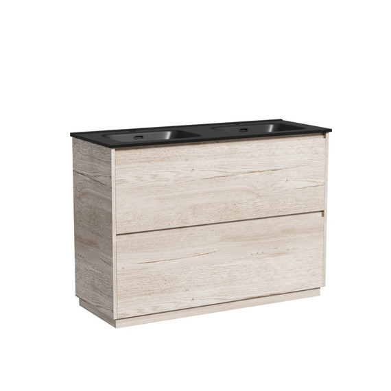 Тумба напольная с раковиной Sancos Libra Floor 120 см LB120F-2EG, дуб галифакс натуральный (раковина Element CN7004MB) - 2 Тумба напольная с раковиной Sancos Libra Floor 120 см LB120F-2EG, дуб галифакс натуральный (раковина Element CN7004MB) фото 2