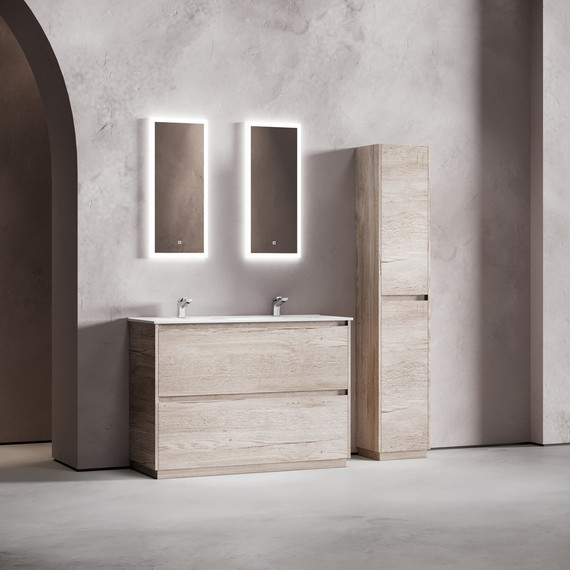 Тумба напольная с раковиной Sancos Libra Floor 120 см LB120F-2EG, дуб галифакс натуральный (раковина Element CN7004) - 8 Тумба напольная с раковиной Sancos Libra Floor 120 см LB120F-2EG, дуб галифакс натуральный (раковина Element CN7004) фото 8