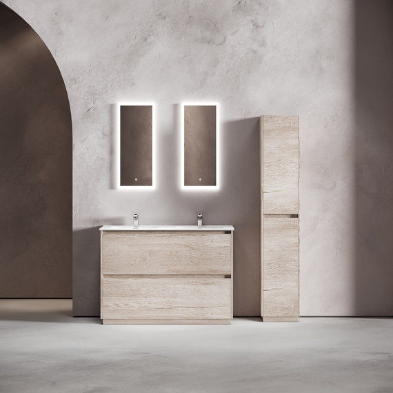 Тумба напольная с раковиной Sancos Libra Floor 120 см LB120F-2EG, дуб галифакс натуральный (раковина Element CN7004) - 9 Тумба напольная с раковиной Sancos Libra Floor 120 см LB120F-2EG, дуб галифакс натуральный (раковина Element CN7004) фото 9