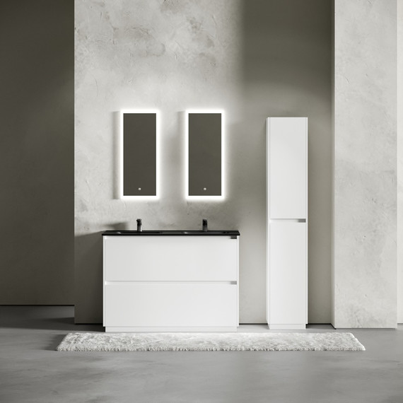 Тумба напольная с раковиной Sancos Libra Floor 120 см LB120F-2W (раковина Element CN7004MB) - 8 Тумба напольная с раковиной Sancos Libra Floor 120 см LB120F-2W (раковина Element CN7004MB) фото 8