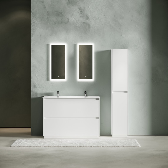 Тумба напольная с раковиной Sancos Libra Floor 120 см LB120F-2W (раковина Element CN7004) - 7 Тумба напольная с раковиной Sancos Libra Floor 120 см LB120F-2W (раковина Element CN7004) фото 7