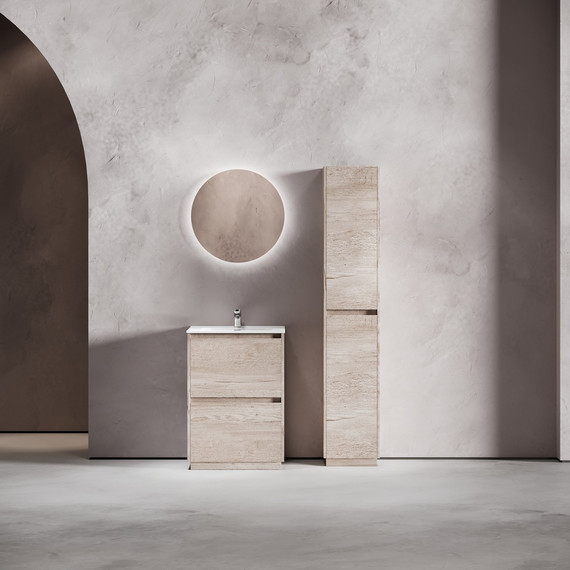 Тумба напольная с раковиной Sancos Libra Floor 60 см LB60FEG, дуб галифакс натуральный (раковина Element CN7001) - 9 Тумба напольная с раковиной Sancos Libra Floor 60 см LB60FEG, дуб галифакс натуральный (раковина Element CN7001) фото 9