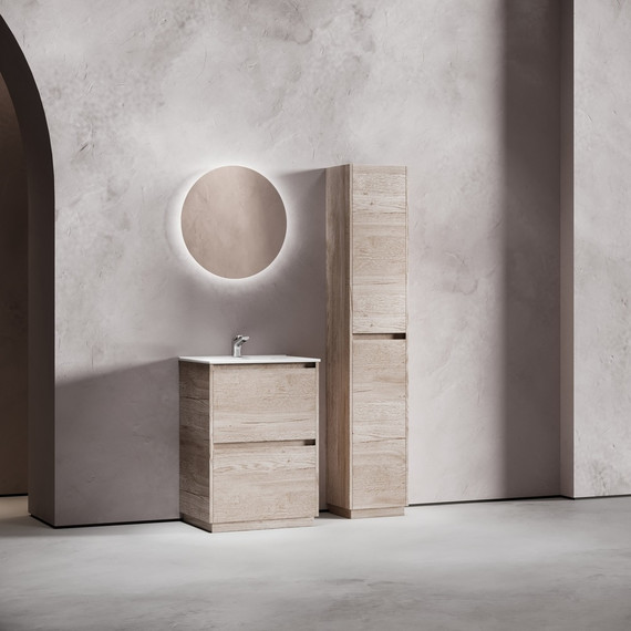 Тумба напольная с раковиной Sancos Libra Floor 60 см LB60FEG, дуб галифакс натуральный (раковина Element CN7001) - 8 Тумба напольная с раковиной Sancos Libra Floor 60 см LB60FEG, дуб галифакс натуральный (раковина Element CN7001) фото 8