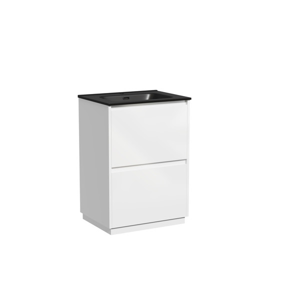 Тумба напольная с раковиной Sancos Libra Floor 60 см LB60FW (раковина Element CN7001MB) - 2 Тумба напольная с раковиной Sancos Libra Floor 60 см LB60FW (раковина Element CN7001MB) фото 2