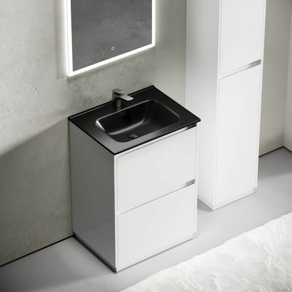 Тумба напольная с раковиной Sancos Libra Floor 60 см LB60FW (раковина Element CN7001MB) - 4 Тумба напольная с раковиной Sancos Libra Floor 60 см LB60FW (раковина Element CN7001MB) фото 4