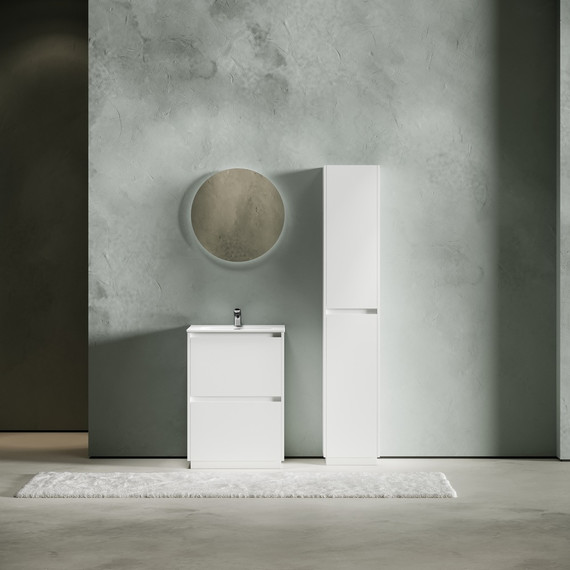 Тумба напольная с раковиной Sancos Libra Floor 60 см LB60FW (раковина Element CN7001) - 7 Тумба напольная с раковиной Sancos Libra Floor 60 см LB60FW (раковина Element CN7001) фото 7