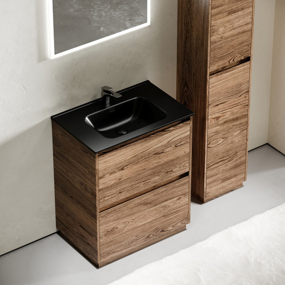 Тумба напольная с раковиной-столешницей Sancos Libra Floor 70 см LB70FECH, дуб чарльстон (раковина Element CN7007MB) - 6 Тумба напольная с раковиной-столешницей Sancos Libra Floor 70 см LB70FECH, дуб чарльстон (раковина Element CN7007MB) фото 6