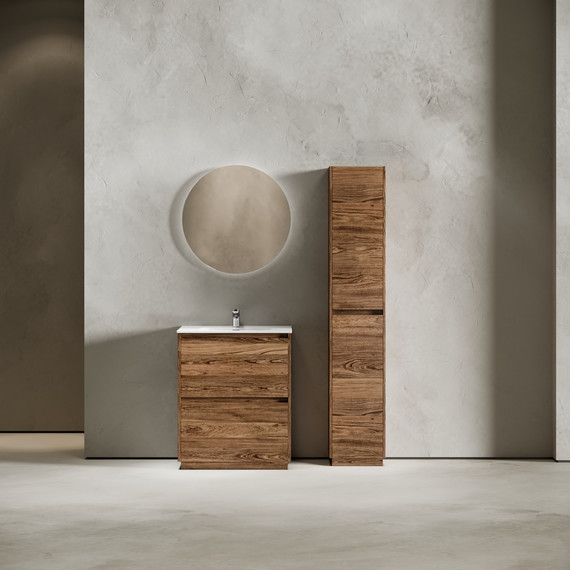 Тумба напольная с раковиной-столешницей Sancos Libra Floor 70 см LB70FECH, дуб чарльстон (раковина Element CN7007) - 8 Тумба напольная с раковиной-столешницей Sancos Libra Floor 70 см LB70FECH, дуб чарльстон (раковина Element CN7007) фото 8