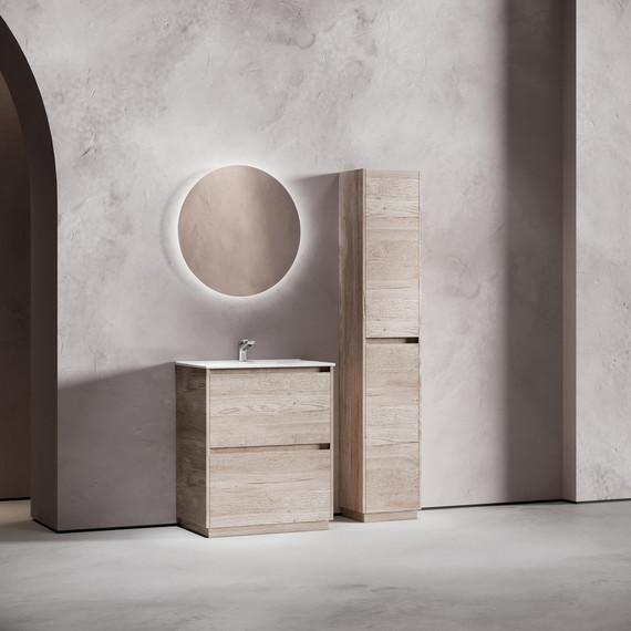 Тумба напольная с раковиной-столешницей Sancos Libra Floor 70 см LB70FEG, дуб галифакс натуральный (раковина Element CN7007) - 8 Тумба напольная с раковиной-столешницей Sancos Libra Floor 70 см LB70FEG, дуб галифакс натуральный (раковина Element CN7007) фото 8