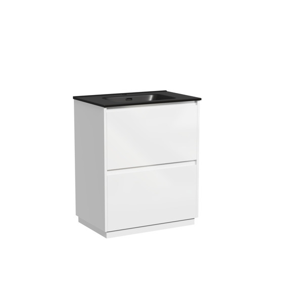 Тумба напольная с раковиной-столешницей Sancos Libra Floor 70 см LB70FW (раковина Element CN7007MB) - 2 Тумба напольная с раковиной-столешницей Sancos Libra Floor 70 см LB70FW (раковина Element CN7007MB) фото 2