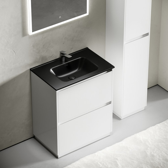 Тумба напольная с раковиной-столешницей Sancos Libra Floor 70 см LB70FW (раковина Element CN7007MB) - 4 Тумба напольная с раковиной-столешницей Sancos Libra Floor 70 см LB70FW (раковина Element CN7007MB) фото 4