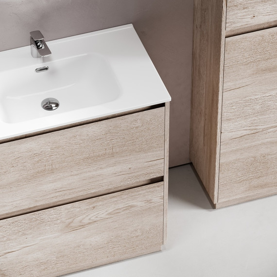 Тумба напольная с раковиной Sancos Libra Floor 80 см LB80FEG, дуб галифакс натуральный (раковина Element CN7005) - 7 Тумба напольная с раковиной Sancos Libra Floor 80 см LB80FEG, дуб галифакс натуральный (раковина Element CN7005) фото 7