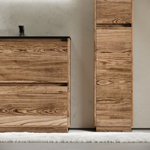 Тумба напольная с раковиной-столешницей Sancos Libra Floor 90 см LB90FECH, дуб чарльстон (раковина Element CN7002MB) - 7 Тумба напольная с раковиной-столешницей Sancos Libra Floor 90 см LB90FECH, дуб чарльстон (раковина Element CN7002MB) фото 7