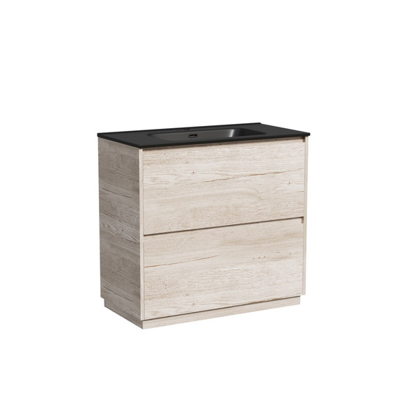 Тумба напольная с раковиной-столешницей Sancos Libra Floor 90 см LB90FEG, дуб галифакс натуральный (раковина Element CN7002MB) - 2 Тумба напольная с раковиной-столешницей Sancos Libra Floor 90 см LB90FEG, дуб галифакс натуральный (раковина Element CN7002MB) фото 2