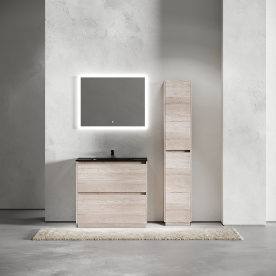 Тумба напольная с раковиной-столешницей Sancos Libra Floor 90 см LB90FEG, дуб галифакс натуральный (раковина Element CN7002MB) - 9 Тумба напольная с раковиной-столешницей Sancos Libra Floor 90 см LB90FEG, дуб галифакс натуральный (раковина Element CN7002MB) фото 9