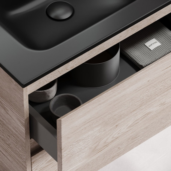 Тумба напольная с раковиной-столешницей Sancos Libra Floor 90 см LB90FEG, дуб галифакс натуральный (раковина Element CN7002MB) - 5 Тумба напольная с раковиной-столешницей Sancos Libra Floor 90 см LB90FEG, дуб галифакс натуральный (раковина Element CN7002MB) фото 5