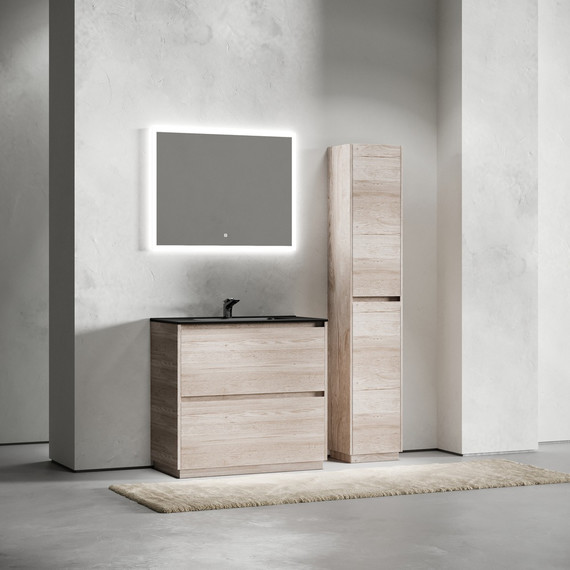 Тумба напольная с раковиной-столешницей Sancos Libra Floor 90 см LB90FEG, дуб галифакс натуральный (раковина Element CN7002MB) - 8 Тумба напольная с раковиной-столешницей Sancos Libra Floor 90 см LB90FEG, дуб галифакс натуральный (раковина Element CN7002MB) фото 8