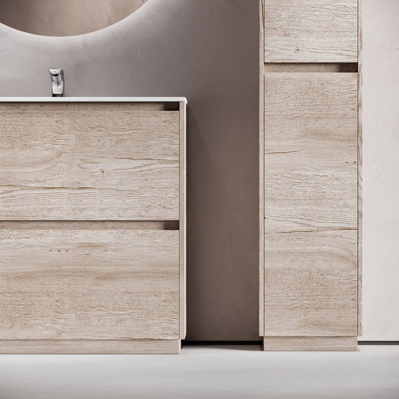 Тумба напольная с раковиной-столешницей Sancos Libra Floor 90 см LB90FEG, дуб галифакс натуральный (раковина Element CN7002) - 7 Тумба напольная с раковиной-столешницей Sancos Libra Floor 90 см LB90FEG, дуб галифакс натуральный (раковина Element CN7002) фото 7