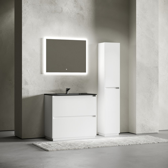 Тумба напольная с раковиной-столешницей Sancos Libra Floor 90 см LB90FW (раковина Element CN7002MB) - 6 Тумба напольная с раковиной-столешницей Sancos Libra Floor 90 см LB90FW (раковина Element CN7002MB) фото 6