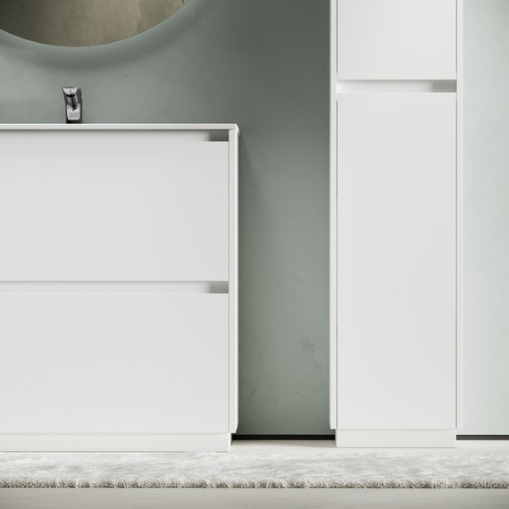 Тумба напольная с раковиной-столешницей Sancos Libra Floor 90 см LB90FW (раковина Element CN7002) - 5 Тумба напольная с раковиной-столешницей Sancos Libra Floor 90 см LB90FW (раковина Element CN7002) фото 5