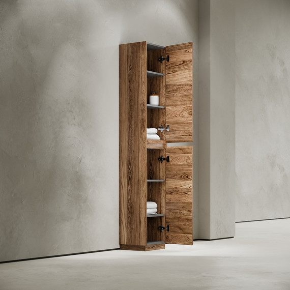 Пенал напольный Sancos Libra Floor 35 см PLB35FECH, дуб чарльстон - 14 Пенал напольный Sancos Libra Floor 35 см PLB35FECH, дуб чарльстон фото 14