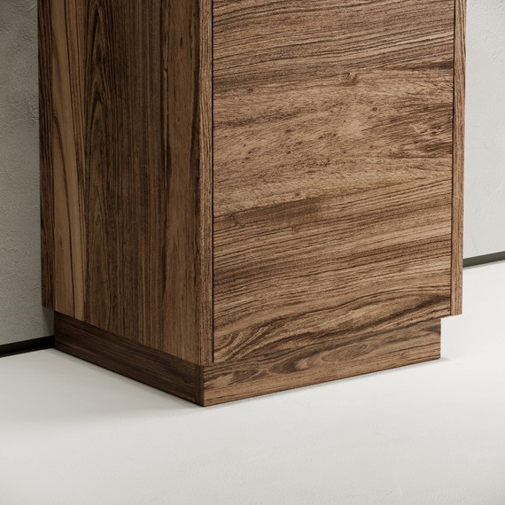 Пенал напольный Sancos Libra Floor 35 см PLB35FECH, дуб чарльстон - 5 Пенал напольный Sancos Libra Floor 35 см PLB35FECH, дуб чарльстон фото 5