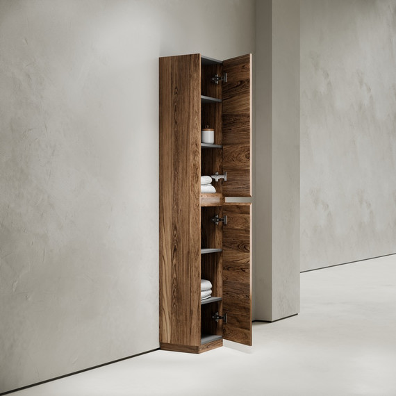 Пенал напольный Sancos Libra Floor 35 см PLB35FECH, дуб чарльстон - 6 Пенал напольный Sancos Libra Floor 35 см PLB35FECH, дуб чарльстон фото 6