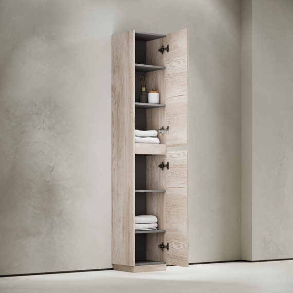 Пенал напольный Sancos Libra Floor 35 см PLB35FEG, дуб галифакс натуральный - 12 Пенал напольный Sancos Libra Floor 35 см PLB35FEG, дуб галифакс натуральный фото 12