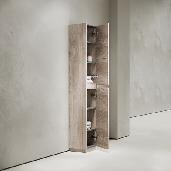 Пенал напольный Sancos Libra Floor 35 см PLB35FEG, дуб галифакс натуральный - 4 Пенал напольный Sancos Libra Floor 35 см PLB35FEG, дуб галифакс натуральный фото 4