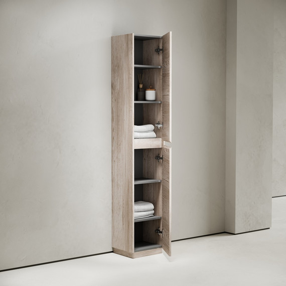 Пенал напольный Sancos Libra Floor 35 см PLB35FEG, дуб галифакс натуральный - 5 Пенал напольный Sancos Libra Floor 35 см PLB35FEG, дуб галифакс натуральный фото 5