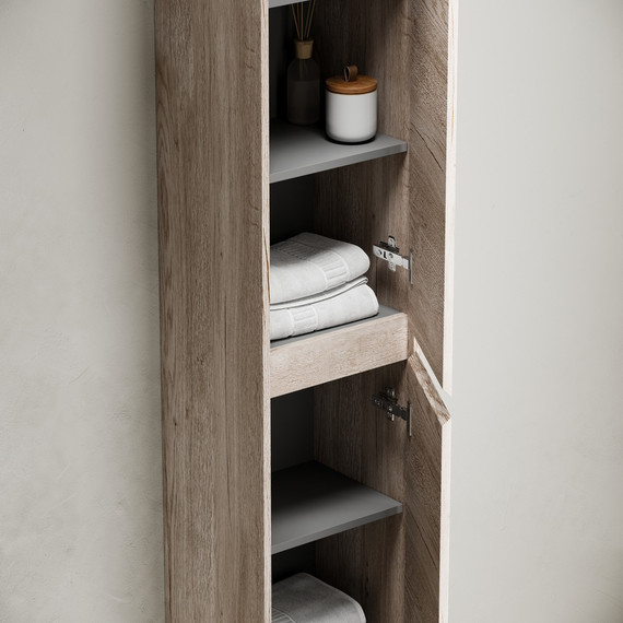 Пенал напольный Sancos Libra Floor 35 см PLB35FEG, дуб галифакс натуральный - 6 Пенал напольный Sancos Libra Floor 35 см PLB35FEG, дуб галифакс натуральный фото 6