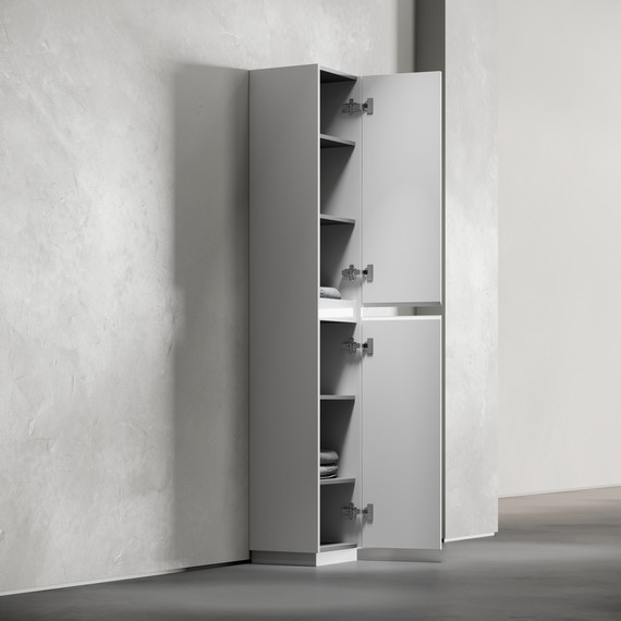 Пенал напольный Sancos Libra Floor 35 см PLB35FW, белый глянец - 9 Пенал напольный Sancos Libra Floor 35 см PLB35FW, белый глянец фото 9