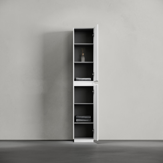 Пенал напольный Sancos Libra Floor 35 см PLB35FW, белый глянец - 11 Пенал напольный Sancos Libra Floor 35 см PLB35FW, белый глянец фото 11