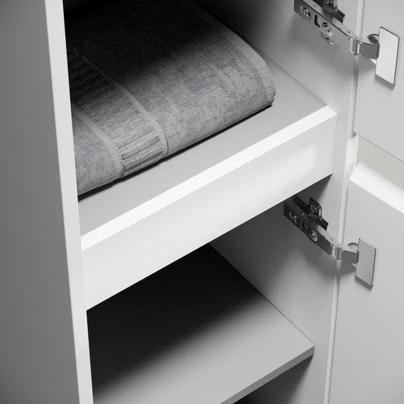 Пенал напольный Sancos Libra Floor 35 см PLB35FW, белый глянец - 13 Пенал напольный Sancos Libra Floor 35 см PLB35FW, белый глянец фото 13