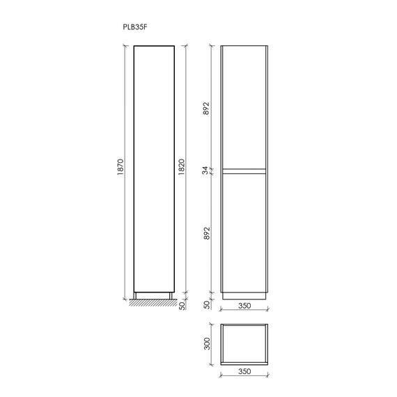 Пенал напольный Sancos Libra Floor 35 см PLB35FW, белый глянец - 20 Пенал напольный Sancos Libra Floor 35 см PLB35FW, белый глянец фото 20