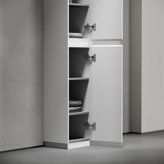 Пенал напольный Sancos Libra Floor 35 см PLB35FW, белый глянец - 4 Пенал напольный Sancos Libra Floor 35 см PLB35FW, белый глянец фото 4