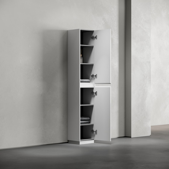 Пенал напольный Sancos Libra Floor 35 см PLB35FW, белый глянец - 7 Пенал напольный Sancos Libra Floor 35 см PLB35FW, белый глянец фото 7