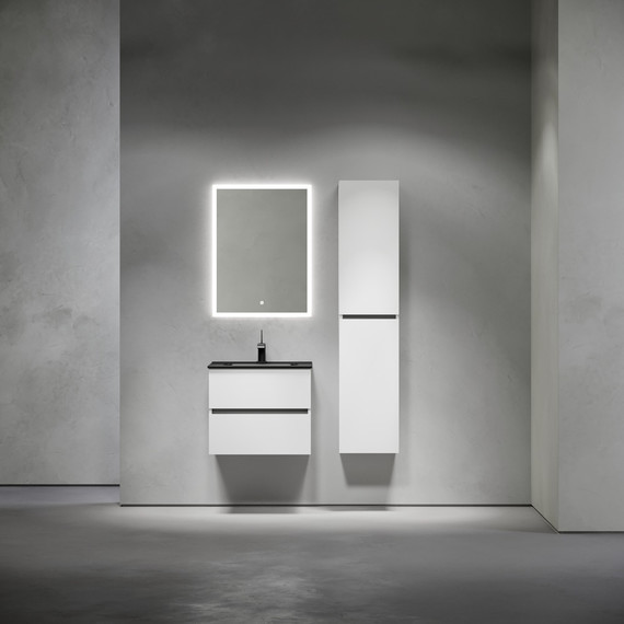 Тумба подвесная с раковиной Sancos Urban 60 см UR60W (раковина Element CN7001MB) - 10 Тумба подвесная с раковиной Sancos Urban 60 см UR60W (раковина Element CN7001MB) фото 10