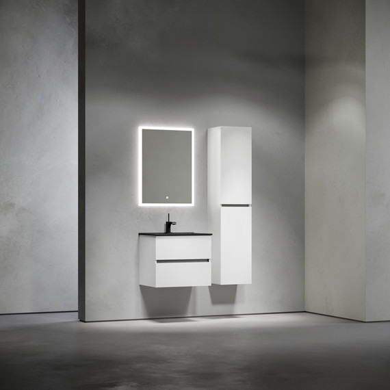 Тумба подвесная с раковиной Sancos Urban 60 см UR60W (раковина Element CN7001MB) - 9 Тумба подвесная с раковиной Sancos Urban 60 см UR60W (раковина Element CN7001MB) фото 9